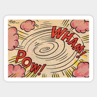 WHAM! POW! Sticker